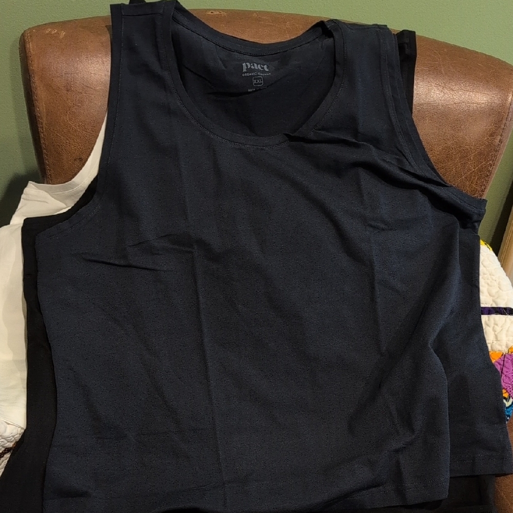 Pact Women's Classic Black Tank Top